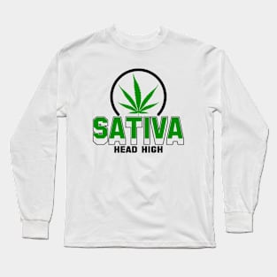 Sativa Head High Long Sleeve T-Shirt